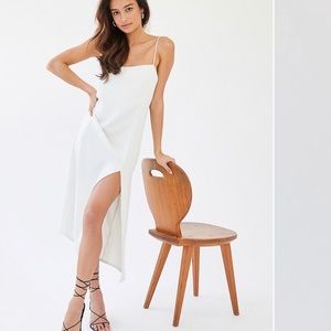 Aritzia Babaton Slit Slip Dress in Muave | NWT
